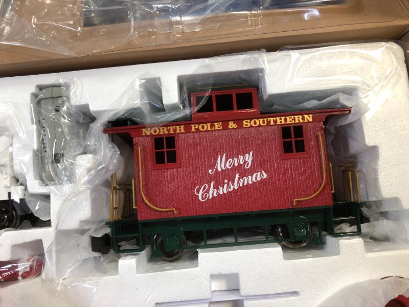 Photo 5 of Bachmann Trains - Night Before Christmas Ready To Run Electric Train Set - Large "G" Scale
