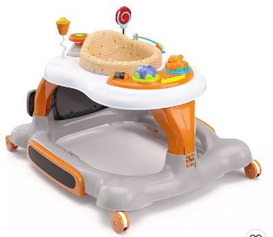 Photo 1 of Storkcraft 3-in-1 Activity Walker and Rocker with Jumping Board and Feeding Tray
