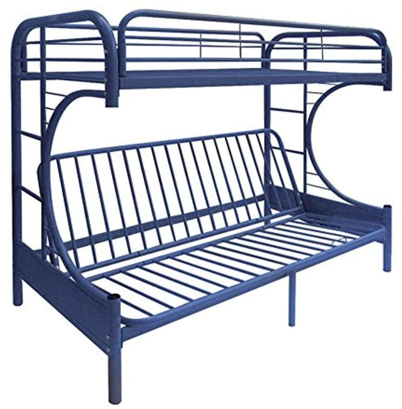Photo 1 of ACME Furniture 02091W-NV Eclipse Futon Bunk Bed, Twin/Full, Navy