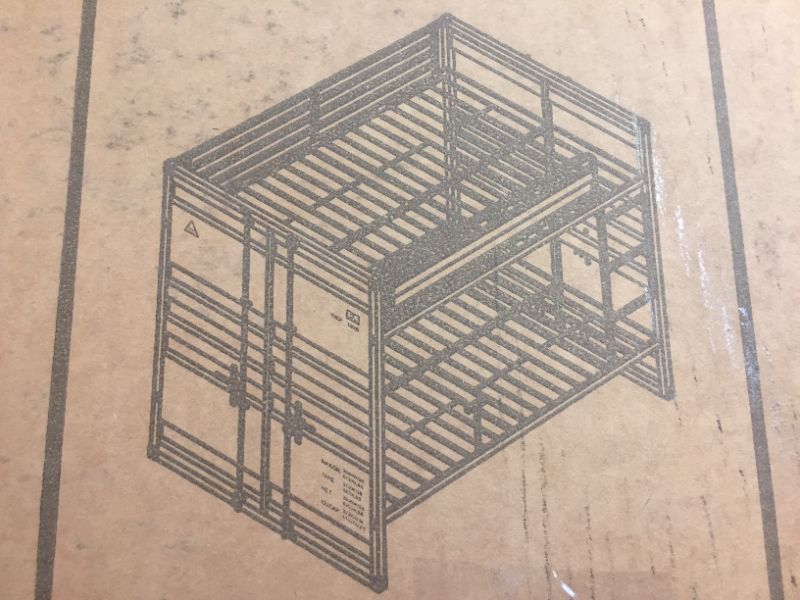 Photo 1 of CONTAINER SHAPE F/F BUNKBED- GUARDRAIL
** BOX 2 OF 2 ONLY **