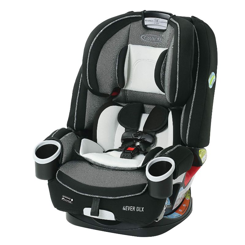 Photo 1 of Graco 4Ever DLX 4 in 1 Car Seat, Infant to Toddler Car Seat, with 10 Years of Use, Fairmont , 20x21.5x24 Inch (Pack of 1)

