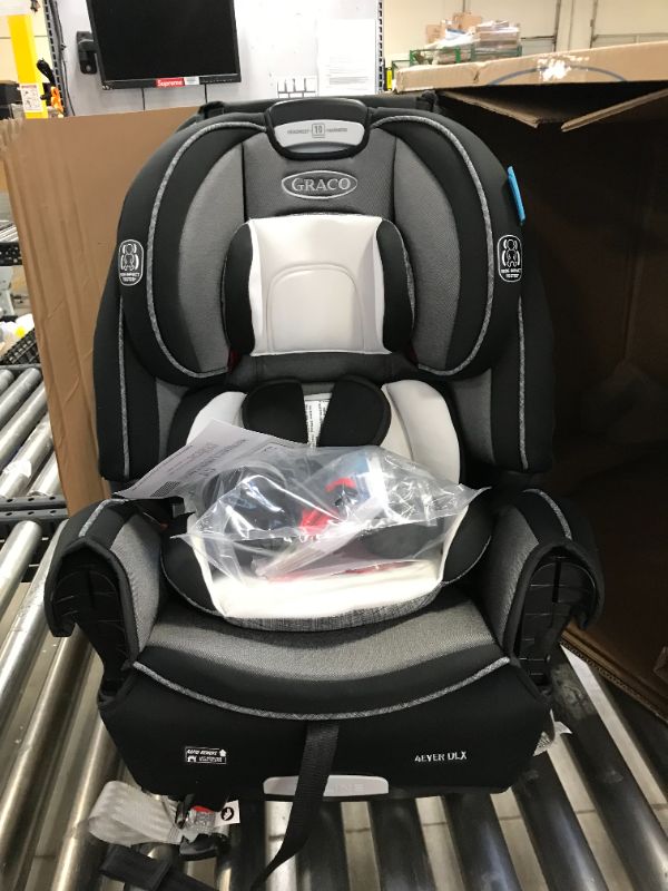 Photo 1 of Graco 4Ever DLX 4 in 1 Car Seat, Infant to Toddler Car Seat, with 10 Years of Use, Fairmont , 20x21.5x24 Inch (Pack of 1)
