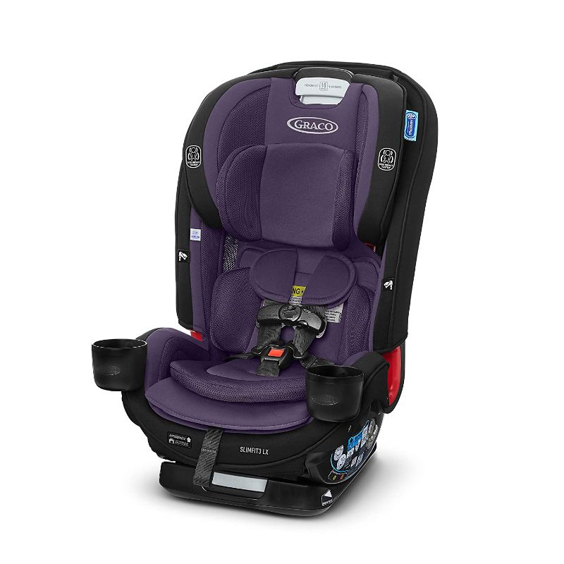 Photo 1 of Graco SlimFit3 LX 3 in 1 Car Seat | Space Saving Car Seat Fits 3 Across in Your Back Seat, Katrina
