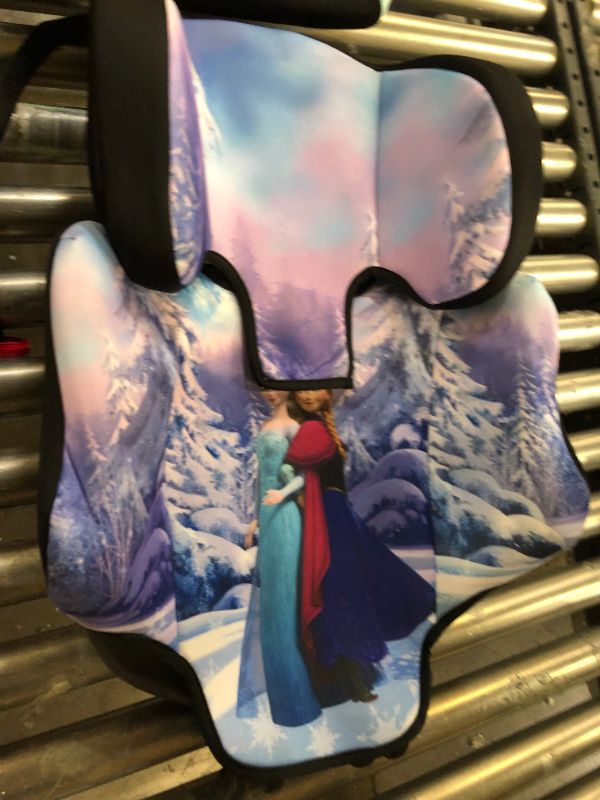 Photo 2 of KidsEmbrace High-Back Booster Car Seat, Disney Frozen Elsa and Anna
