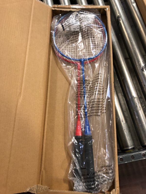 Photo 2 of Franklin Sports 2-Player Replacement Racquet Set, Red/Blue