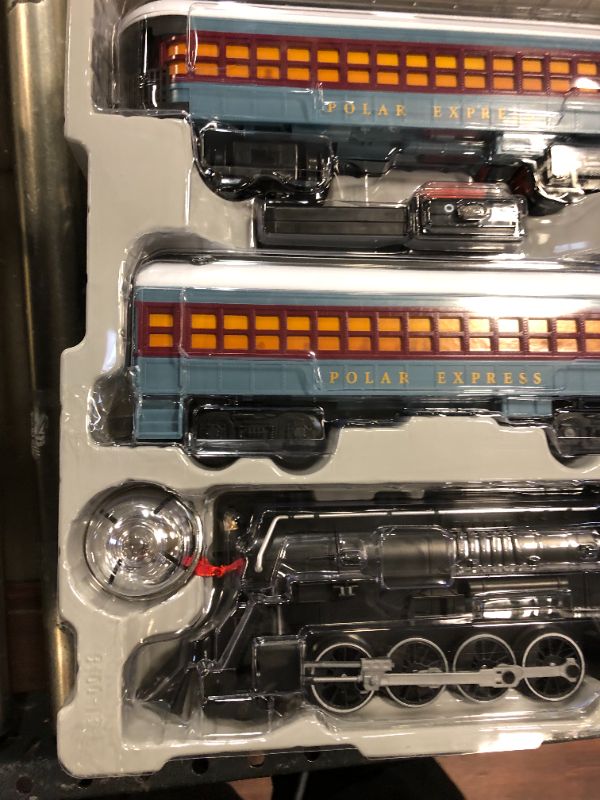 Photo 1 of Lionel Polar Express Battery Operated Model Train Set with Remote Control
