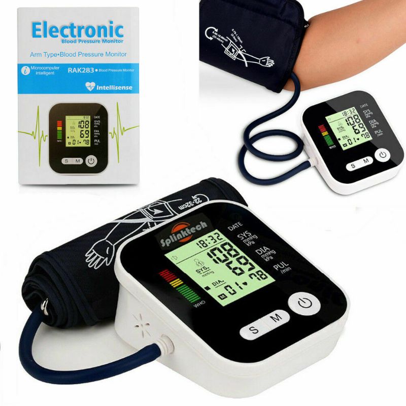 Photo 1 of Automatic Digital Upper Arm Blood Pressure Monitor Sphygmomanometer with Voice
