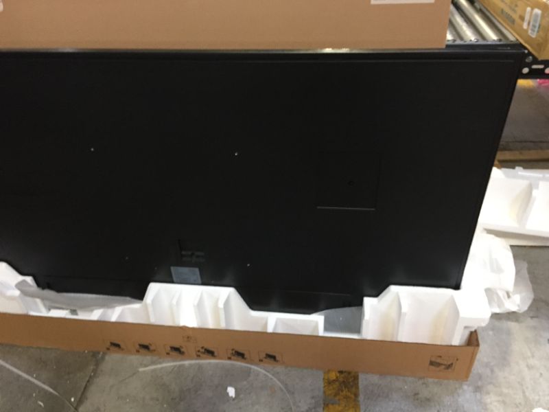 Photo 2 of SAMSUNG 75-inch LS03A The Frame– QLED 4K Smart TV with Alexa Built-in (QN75LS03AAFXZA, 2021 Model) with Samsung 75-inch The Frame Customizable Bezel Modern White (VG-SCFA75WTBZA, 2021 Model)
