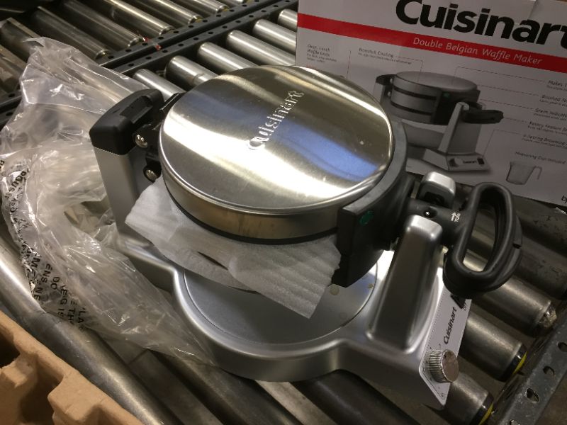 Photo 2 of Cuisinart Waffle Maker, Double Belgian, Stainless Steel
