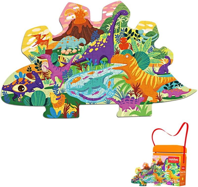 Photo 1 of AriTan Puzzles for Kids Ages 4-8,8-10 Toddler Puzzles 108 Pieces Dinosaur Floor Puzzle Funny Puzzles for Toddlers Gift for Girls Boys Learning Education Jigsaw Toys (factory sealed)