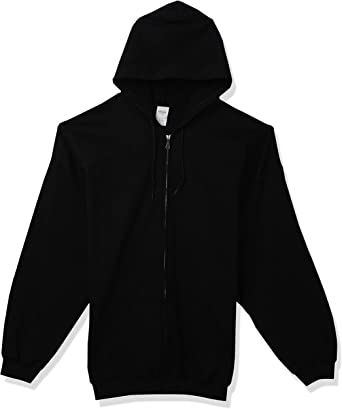 Photo 1 of Gildan Men's Fleece Zip Hooded Sweatshirt, Style G18600 SIZE MEDIUM
