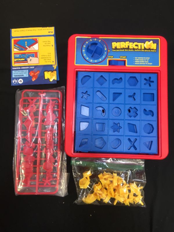 Photo 2 of Hasbro Gaming Perfection Game Plus 2-Player Duel Mode Popping Shapes and Pieces Ages 5 and Up (Amazon Exclusive)
