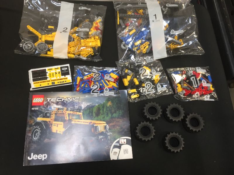 Photo 2 of LEGO Technic Jeep Wrangler 42122; an Engaging Model Building Kit for Kids Who Love High-Performance Toy Vehicles, New 2021 (665 Pieces)

