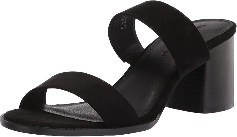 Photo 1 of Amazon Essentials Women's Two Strap Heeled Slide Sandal SIZE 9.5
