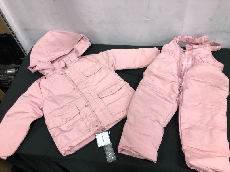 Photo 1 of Toddler Girl Snowsuit  2 pcs  / 13-24 month Pink 