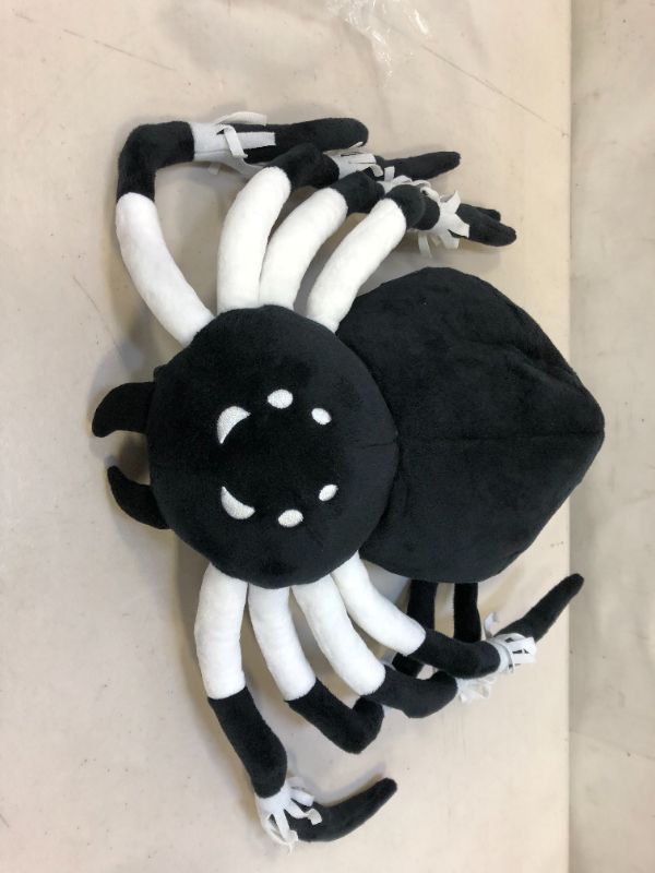 Photo 2 of Halloween Plush Spider Backpack for Kids, Cute\ Backpack School Bag, Halloween \