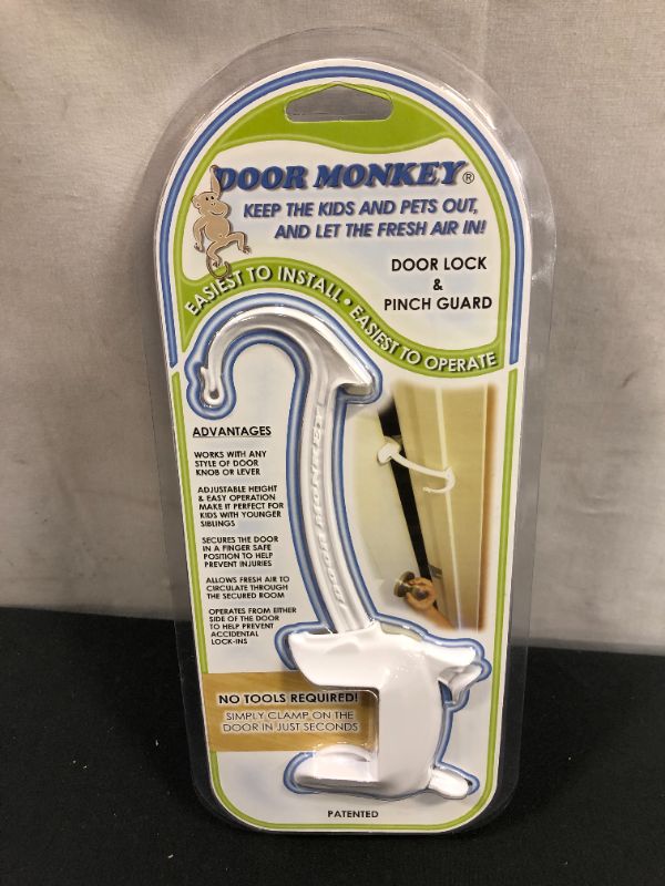 Photo 1 of Door Monkey Door Lock and Pinch Guard