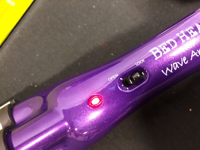 Photo 3 of Bed Head Wave Artist Ceramic Deep Hair Waver for Beachy Waves, Purple---tested--
