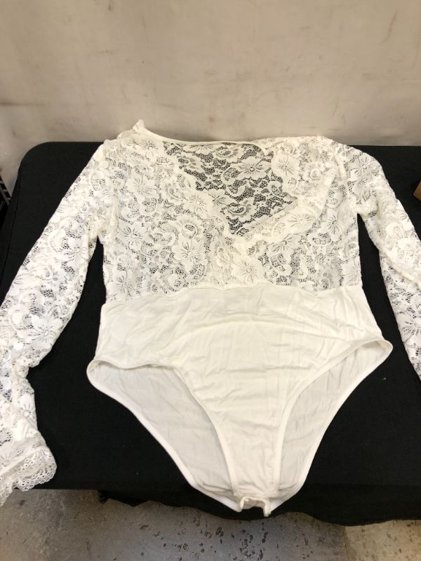 Photo 1 of body suit white unknown size 