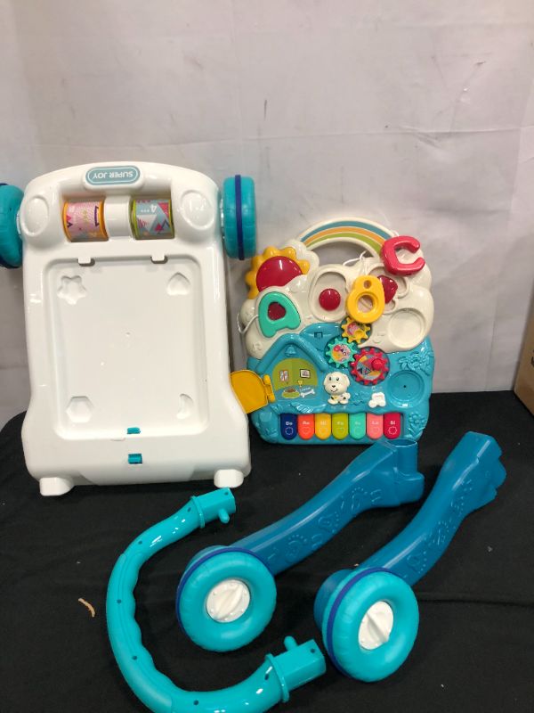 Photo 4 of VTech Sit-To-Stand Learning Walker (Frustration Free Packaging), Blue (missing manual)
