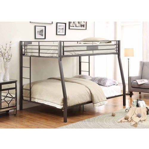 Photo 1 of ACME Furniture Limbra Full Over Queen Metal Bunk Bed, Black Sand
BOX 1 OF 2