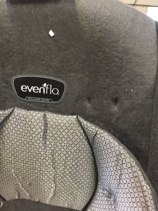 Photo 3 of Evenflo Tribute LX Harness Convertible Car Seat, Solid Print Gray
** HAS DIRT **