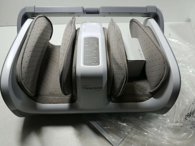 Photo 1 of Tisscare FL-0005 Foot Massager Shiatsu Leg Massage Machine w Heat Gray White