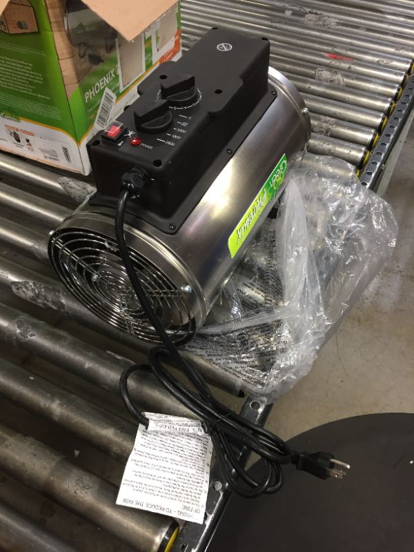 Photo 3 of Bio Green PHX 2.8/US Phoenix Electric 3412/6141/9553 BTU 1000/1800/2800 W 220-240 V Greenhouse Heater