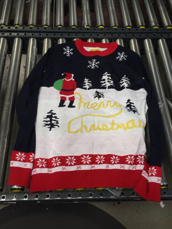 Photo 3 of L , Men's Yellow Snow Ugly Christmas Sweater
