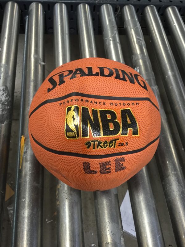 Photo 2 of  Spalding NBA Street Outdoor Basketball, Intermediate Size 6 (28.5?)