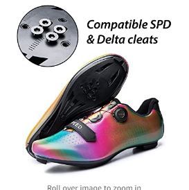 Photo 1 of Mens or Womens Road Bike Cycling Shoes Indoor Bike Shoes Compatible SPD Cleats Riding Shoe Outdoor
10.5