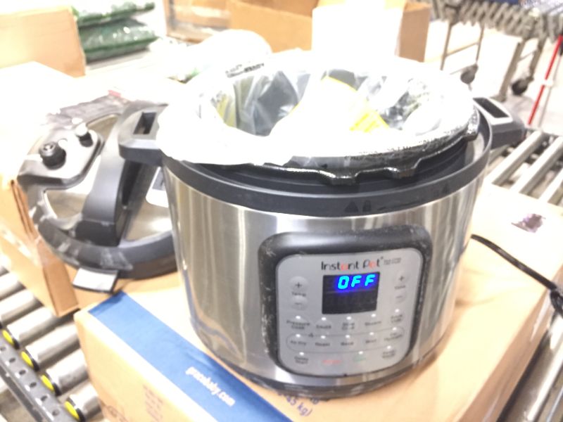 Photo 3 of Instant Pot 8 qt 11-in-1 Air Fryer Duo Crisp + Electric Pressure Cooker