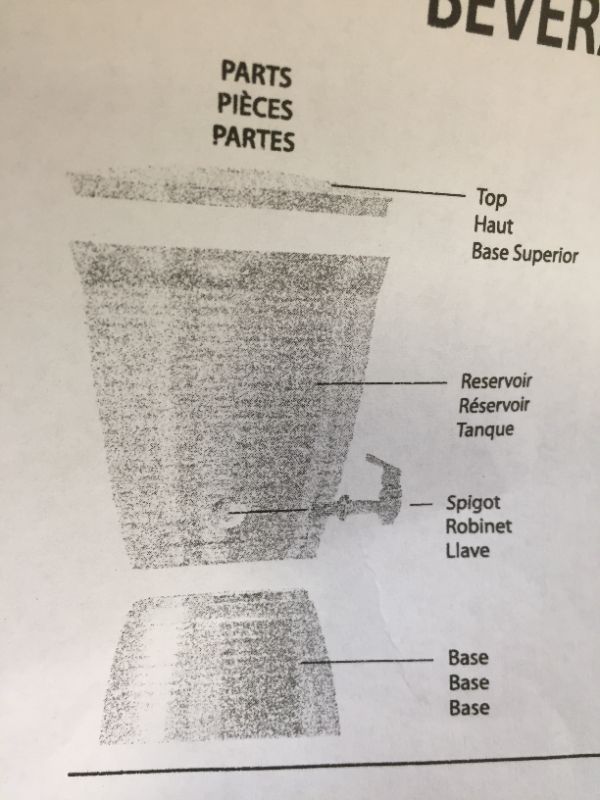Photo 1 of Creative Bath 2.5 gal. Bark Beverage Dispenser