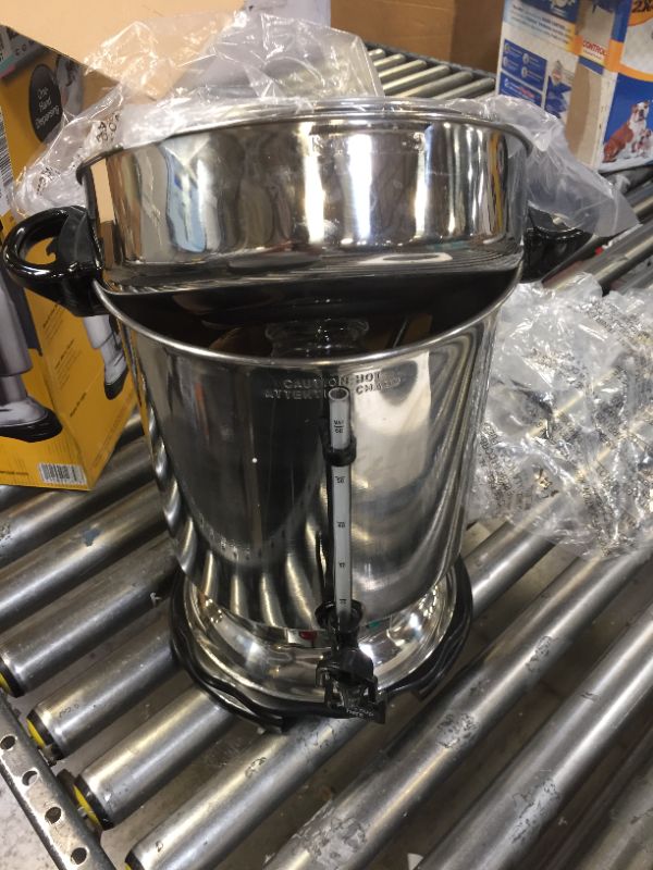 Photo 4 of Hamilton Beach D50065 Stainless Steel 60 Cup Commercial Coffee Urn