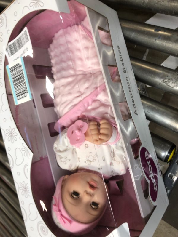 Photo 2 of Adora Adoption Baby Hope - 16 inch Realistic Newborn Baby Doll with Doll Accessories and Certificate of Adoption
