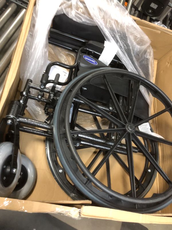 Photo 2 of Invacare Tracer SX5 Wheelchair, With Desk Length Arms, 20 Seat Width, TRSX50FBP