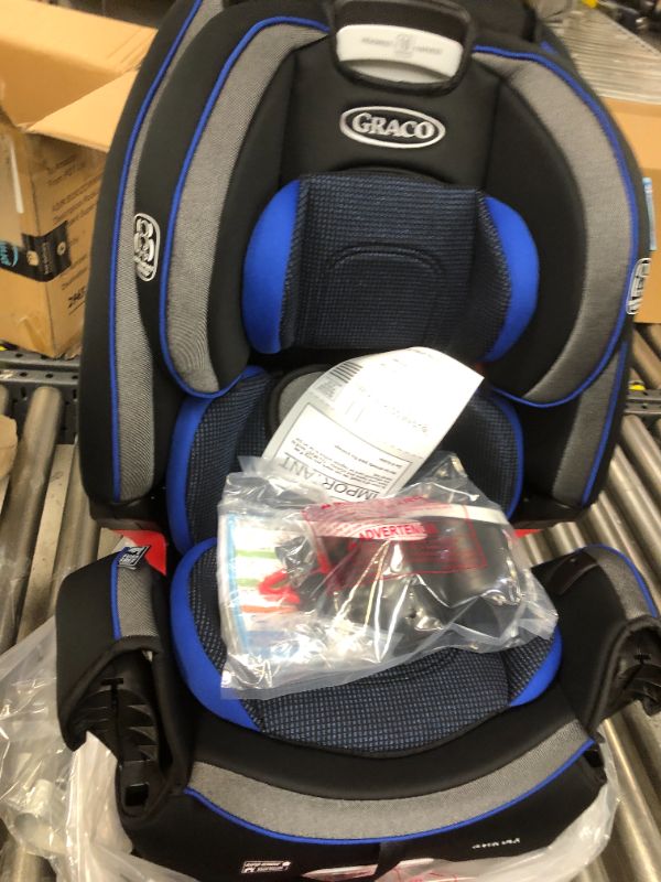 Photo 1 of Britax Marathon ClickTight Convertible Car Seat, BLUE AND BLACK 