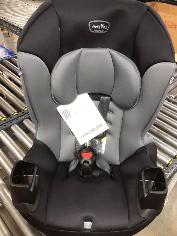 Photo 2 of Evenflo Sonus Convertible Car Seat, Charcoal Sky
