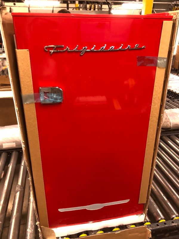 Photo 5 of Frigidaire 3.2 Cu. Ft. Retro Compact Refrigerator with Side Bottle Opener EFR376, Red