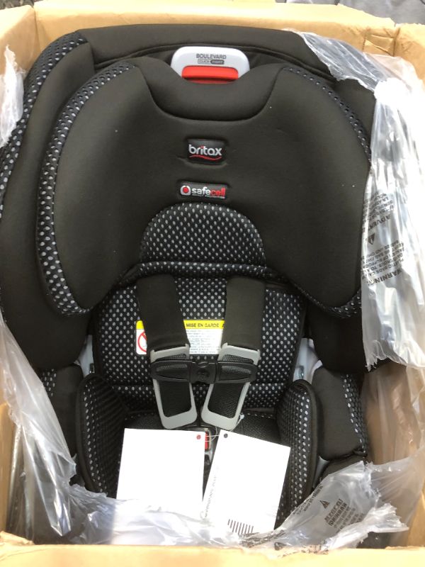 Photo 3 of Britax Boulevard ClickTight Cool Flow Convertible Car Seat - Gray