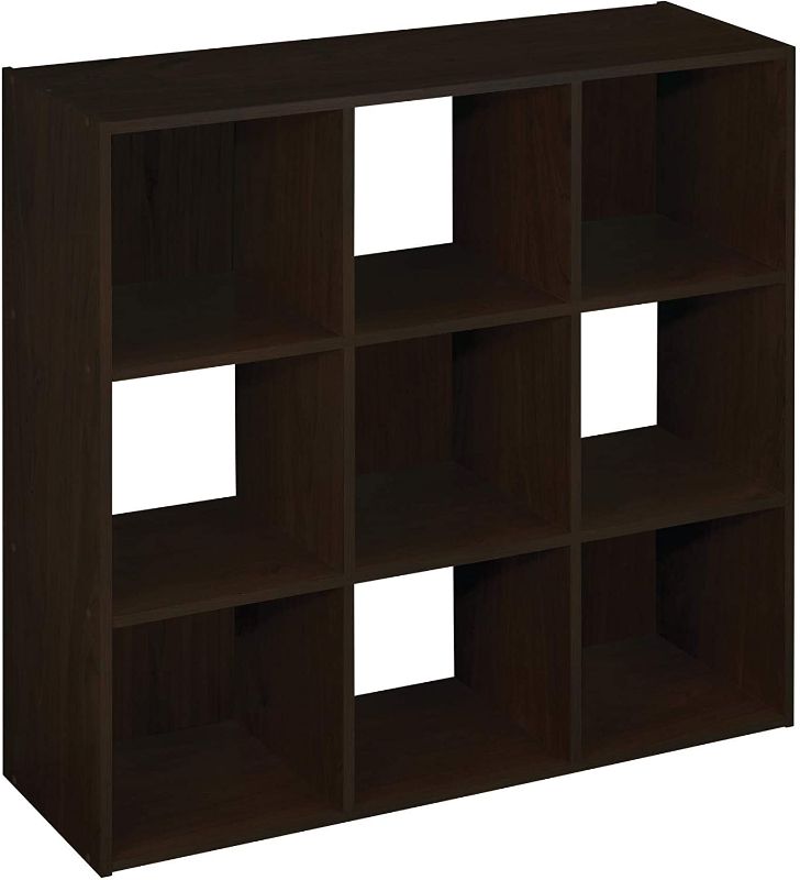 Photo 1 of ClosetMaid 8937 Cubeicals Organizer, 9-Cube, Espresso
