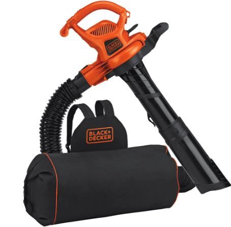 Photo 1 of 250 MPH 400 CFM 12 Amp 3-in-1 Corded Electric Backpack Leaf Blower/Vac/Mulcher--unable to test needs specific chord
