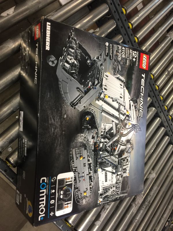 Photo 3 of LEGO Technic Liebherr R 9800 Excavator 42100 Building Kit (4,108 Pieces)--all pieces displayed in images 
