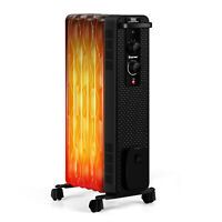 Photo 1 of PELONIS PHO15A2AGB, Basic Electric Oil Filled Radiator,Black Space Heater