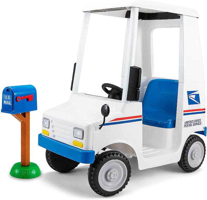 Photo 1 of Kid Trax Kids USPS Mail Carrier 6 Volt Electric Ride On Toy, Ages 3-5 Years Old
