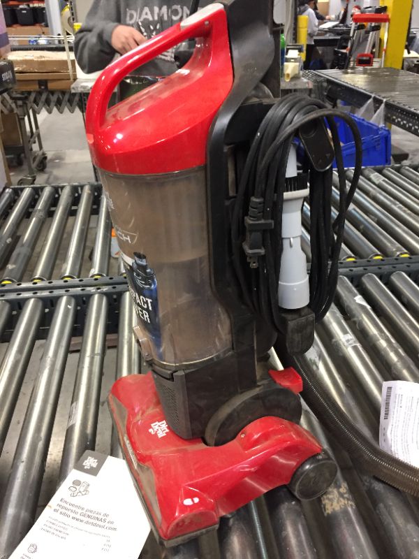 Photo 5 of Dirt Devil Endura Reach Bagless Upright Vacuum Cleaner, UD20124, Red
