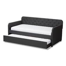 Photo 1 of Camelia Charcoal Gray Twin Daybed with Trundle
BOX 2 OF 2 