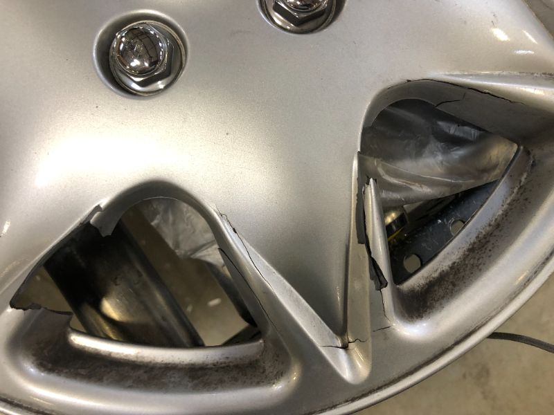 Photo 1 of Pilot Automotive WH553-16S-BS 16 in. Spyder Performance Wheel Cover