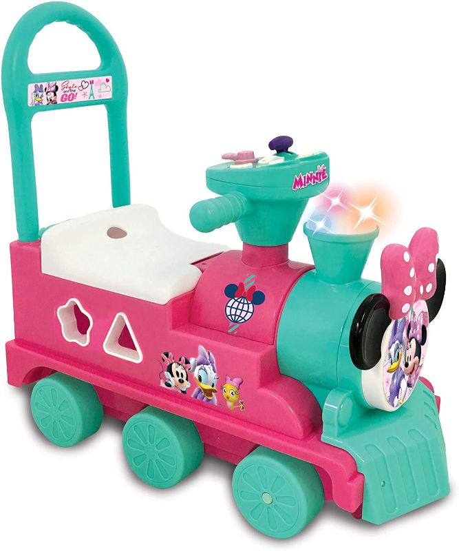 Photo 1 of Disney Minnie Mouse Play n' Sort Activity Train, Pink
