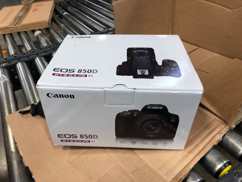 Photo 14 of Canon EOS 850D (Rebel T8i)DSLR Camera with 18-55mm f/4-5.6 IS STM Zoom Lens + 75-300mm F/4-5.6 III Lens + 128GB Card, Filters, 2X Telephoto Lens, HD Wide Angle Lens, Hood, Lens Pouch, and More (28pcs)
